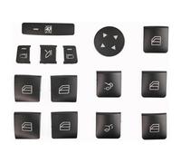 Pour Mercedes Pour B&enz CLA 180 200 GLA 180 200 2013-2019 Autocollants Réparation Bouton Lève-vitre Pièces Automobiles 14 Pièces Commande Lève Vitre