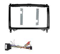 pour Mercedes pour Benz B200 W169 W245 2005-2011 Autoradio MP5 Android 2 DIN avec Cadre Et Façade Écran 9 Pouces PYPFQUMQGR(Frame Cable Canbus)