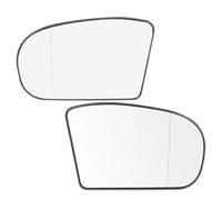 Pour Mercedes Pour Benz C230 E500 E320 E55 Pour AMG 2003-2006 Verre Rétroviseur Latéral Chauffant Avec Plaque Support Verre miroir chauffant(A pair)