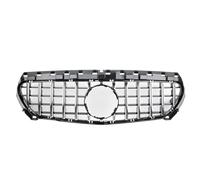 Pour Mercedes Pour Benz CLA C117 W117 2014-2019 Grille D'entrée D'air De Pare-chocs Avant Calandres Avant Radiateur Auto(A Silvery)