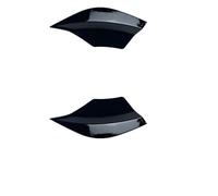 pour Mercedes pour Benz W176 A180 A200 A45 2013-2018 AMG Pare-Chocs Arrière Cornerite Diffuseur Latéral Séparateur Lèvre Spoiler HETEVSCCK(Gloss Black)
