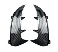 pour Mercedes pour Benz Classe A W177 A180 A200 A220 AMG Hatchback 2018-2023 Garniture Pare-Chocs Arrière Becquet Autocollants Fender Canards(Motif Carbone)