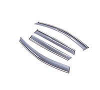 pour Mercedes pour Benz Classe C W204 200 C200 Berline 2008~2014 Fenêtres Visière Auvents Soleil Pluie Déflecteur Garde Couverture Vitre Latérale Déflecteur