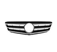 Pour Mercedes Pour Benz Classe C W204 2007-2014 C180 C200 C250 C300 Calandre De Pare-chocs Avant Calandres Avant Radiateur Auto(Sport-Chrome Black)