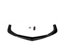 pour Mercedes pour Benz Classe C W204 C63 2012 2013 2014 Becquet Avant Lèvre De Pare-Chocs Séparateur Inférieur Garde Rabat Accessoires De Voiture(Glossy Black)