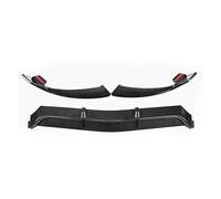 pour Mercedes pour Benz Classe C W205 C205 Restit 2019-2021 Lame De Pare-Chocs Avant avec Diffuseur Et Protection(Carbon Look)