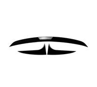 pour Mercedes pour Benz Classe CLA X117 2013-2019 Coffre Hayon Séparateur Supérieur Lèvre Arrière Toit + Becquet Latéral Aile FIXCOR(Glossy Black)