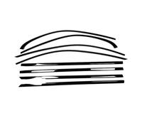 Pour Mercedes Pour Benz W213 2016-2022 Baguettes De Seuil De Porte Extérieures 8 Pièces BLNETU