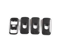 Pour Mercedes Pour Benz Classe G W463 G63 G500 2007 2008-2010 Accessoires Style Voiture Intérieur Bouton Levage Fenêtre Porte Garniture Couverture FIXCOR(Crbon style)