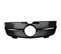 Pour Mercedes Pour Benz L X164 2007-2012 GL320 GL350 GL450 GL500 GL550 Grille Centrale De Radiateur De Pare-chocs Avant Supérieur YIJIAVSX(B 2007-2009 Black)
