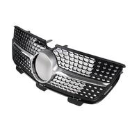 Pour Mercedes Pour Benz L X164 2007-2012 GL320 GL350 GL450 GL500 GL550 Grille Centrale De Radiateur De Pare-chocs Avant Supérieur YIJIAVSX(G 2010-2012 Silver)