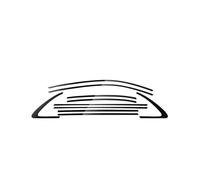 Pour Mercedes Pour Benz LC Coupé 2016-2021 Baguette De Seuil De Porte Latérale En Acier Noir BLNETU