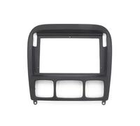 pour Mercedes pour Benz Classe S (W220) 1998-2005, Adaptateur De Cadre De Façade 9 Pouces, Panneau De Fixation pour Autoradio Panneau D'autoradio(Black)