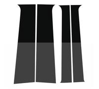 Pour Mercedes Pour Benz Classe V W447 2016-2020 Garniture De Montant De Porte Et De Vitre Collier B PYPFQUMQGR(Car With Strip 4Pcs)