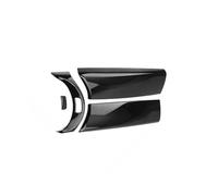 Pour Mercedes Pour Benz E GLC C Classe W205 Fibre Carbone Accoudoir Central Boîte Panneau Interrupteur Bouton Couverture Accessoires Intérieurs(Black)