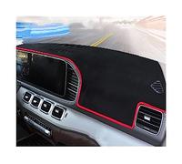 pour Mercedes pour Benz GLE Classe GLS X167 W167 2020-2023 Tapis De Tableau De Bord De Voiture Couverture De Tableau De Bord Pare-Soleil Pad(Red)