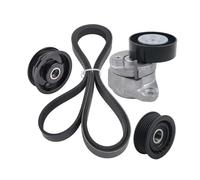 Pour Mercedes Pour Benz M272 M273 W204 W203 2722000270 Ensemble Tendeur Courroie D'accessoires Moteur Avec 2 Poulies Renvoi Et Courroie Ceinture Voiture