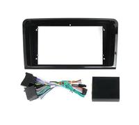 Pour Mercedes Pour Benz ML CLASSE W164 ML350-ML500 2005-2012 Stéréo Panneau Tableau Garniture Kit 9 Pouces 2din Autoradio Fascia Cadre de tableau de bord