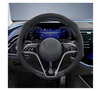 pour Mercedes pour Benz pour Maybach S600, Housses de Volant en à Clipser, en Forme de O Couvre Volant Voiture(Bleu Clair)