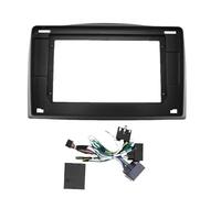 pour Mercedes pour Benz pour Vito 14-21 Adaptateur Cadre Façade D'autoradio 2Din Grand Écran 10,1 Pouces DVD Kit D'installation Panneau Tableau Bord GFVFGNLNNA(Frame Cable Canbus)