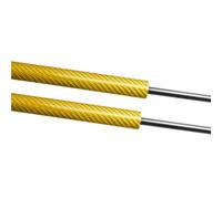 Pour Mercedes Pour Benz Pour Vito W447 2014-2023 Van Hayon Arrière Ressorts Coffre Ascenseur Supports Vérins À Gaz Amortisseurs(Yellow carbon fiber)