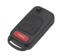 pour Mercedes pour Benz SLK E113 A C E S W168 W124 W202 W203 Coque Clé Voiture Pliable À 1/2/3/4 Boutons JHVVBFWF(4 Buttons)
