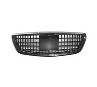 Pour Mercedes Pour Benz W222 Classe S S320 S400 S350 S500 S450 S600 2014-2019 Grille De Pare-chocs Avant Capot Tuning Racing Grill Grilles ABS Voiture Calandre(Noir)