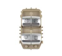 Pour Mercedes Pour Benz W222 S550e S600 S63 Interrupteur De Commande De Vitre Électrique Bouton Régulateur Marron Noir Beige 2229051505 Lève Vitre Electrique(Beige)