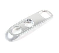 Pour Mercedes Pour Smart 451 Pour Fortwo 2009-2015 Cache De Panneau Levier Vitesse Pour Console Centrale Voiture Moulages intérieurs(Argent)