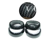 pour Mercedes pour Smart 453 pour Fortwo pour Forfour Intérieur Tableau Bord Sortie d'air Décoration Couverture Coque De Protection Autocollants De Voiture Autocollant Garniture(Messy Carbon Style)