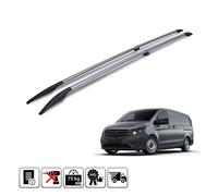 pour MERCEDES V-CLASS VITO W447 2014+ LONG RAILS DE PORTAGE BARRES LATÉRALES