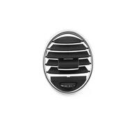 Pour Mercedes W164 ML GL 300 350 450 500 2005-2012 Voiture Avant Gauche Droite AC Central Air Vent Grille Sortie Panneau Couverture calandre avant voiture(Black Central 1PC)