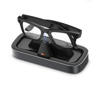 Pour Meta for Wayfarer pour Skyler pour Headliner pour Oakley HSTN Station de charge avec indicateur LED de protection contre les surcharges, les courts-circuits et la surchauffe (gris)