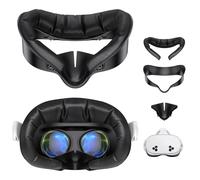 Pour Meta/Oculus Quest 3S Masque de protection visage avec plaquettes de nez