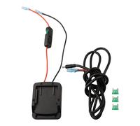 Adaptateur de batterie facile à installer pour Metabo BS18 SSD18 avec protectio