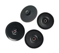 Pour meuleuse d'angle en caoutchouc, 7,6 cm ou 10,2 cm de diamètre, filetage M10 pour broche M14, conçu pour disques abrasifs collés et papier de verre (3)