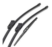 Pour MG ZS EV ZX ZST VS 2017-2024 2018 2019 Jeu De Balais D'essuie-glace Avant Et Arrière Brosse Pluie Pour Pare-brise Voiture 24 "+ 14" + 10" Essuie-glaces De Voiture HQGQCEZEK