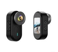 Pour mini caméra corporelle, taille pouce portable 1080p, caméra d'action | Vidéo 4K 30Fps, collier magnétique POV, plage de -25 °C à 75 °C, support de casque, kit de montage pour vélo, vlogging, sport