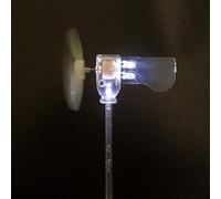 Pour mini éolienne modèle générateur avec lumière LED - Enseignement et | Pivote à 360° pour faire face à n'importe quelle direction du vent, permettant aux élèves d'observer la véritable capture