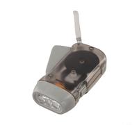 pour mini Lampe de Secours 10.5cm Avec Dragonne Incluse pour | 3 LEDs blanches puissantes, portée 5 mètres, idéal urgences, pile nécessaire, éclairage instantané(Gray)