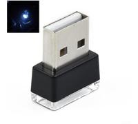 pour mini Lampe LED USB pour voiture Ambiance Intérieure pour | Design compact, léger, pour facile à ranger, idéal pour petits espaces, éclairage d'ambiance doux(ice blue)