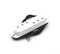 Pour mini micro Humbucker, 3 + 3 pôles réglables, aimant Alnico 9 K, pour guitare électrique de style ST (blanc)