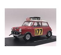 pour Mini Mini BMC Morris Cooper 177 Monte Carlo Modèle De Course Ornements 1 18 Jouets Non RC