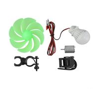 Pour mini moteur d'éolienne avec lame et ampoule pour générer de l'énergie CC dans les laboratoires de physique et d'ingénierie
