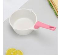 pour mini Oil Pouring Pan 24cm Marble Coated Beech Handle pour(pink) | Ergonomic beech wood handle, safe hot oil pouring, burn protection, comfortable grip, 24cm compact size
