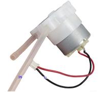 Pour mini pompe à tuyau 5 V CC avec mécanisme à 3 rouleaux, pompe doseuse auto-amorçante avec protection contre le retour pour laboratoire, aquarium et systèmes de liquides DIY