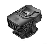 pour mini pour chauffage Soufflant 12V 150W Compact pour mini(Black) | Structure en ABS haute résistance, câbles pour cuivre pur, sécurité renforcée, pour durable longue durée