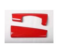 pour Mini pour Cooper F55 F56 pour Une 3 Portes 2014-2021 Conduite À Gauche 2 Pièces ABS Garniture Tableau Bord Voiture Couverture Panneau Console Moulage Intérieure Couverture Garniture (Couleur : R