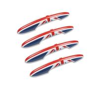 Pour MINI Pour Cooper S Pour JCW F55 Pour Clubman F54 F60 Pour Countryman Style Voiture Couvre-poignées Porte Union Jack Voiture Poignées de porte extérieure(K,Without hole)