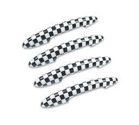 Pour MINI Pour Cooper S Pour JCW F55 Pour Clubman F54 F60 Pour Countryman Style Voiture Couvre-poignées Porte Union Jack Voiture Poignées de porte extérieure(H,Without hole)